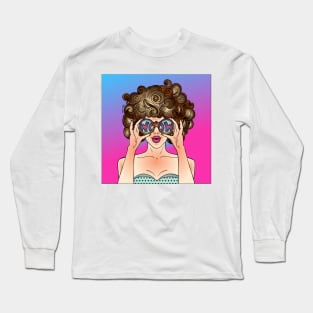 Pop Art 107 (Style:4) Long Sleeve T-Shirt